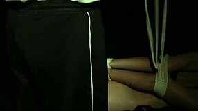 i'm so excitd to see sofi all bound up in white ropes, naked and tied