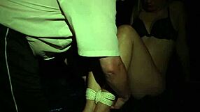 i'm so excitd to see sofi all bound up in white ropes, naked and tied