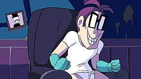 Powertrip Cartoon Features Clothes Ripped In Action