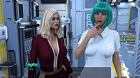 Stranded in Space 3 - Milfs Compete Against Teen 18+s!