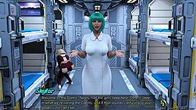 Stranded in Space 3 - Milfs Compete Against Teen 18+s!