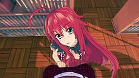 Rias gremory and akeno dominate in intense ntr madness