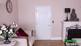 Thanksgiving stepsons fuck my girlfriend in a taboo group scene