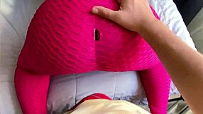 Shy innocent stepsister moans loud while riding hard as a whore.