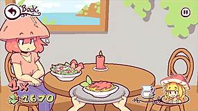 I played Futanari di Funghi hentai game ep 1