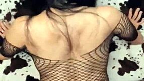 sexwife bangs husband's friend in stockings for anal fun 😜