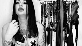 dominatrix nika gives joi and cei instructions