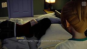 my bully turned into my lover with big tits