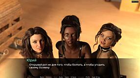 Red Sakura Mansion 2 Part 6: Whore Blows Monster Cock In Group BDSM