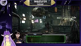 In Warhammer 40k Inquisitor Trainer Part 23, Big Tits Bent Over for Monster Cock Doggy Style!