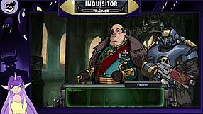 In Warhammer 40k Inquisitor Trainer Part 23, Big Tits Bent Over for Monster Cock Doggy Style!