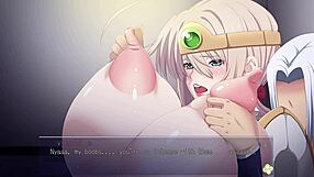 Horny Heroine Ingrid Plays With Huge Tits