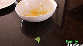 Thanksgiving stepsons fuck my girlfriend in a taboo group scene