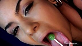 giselle humes spreads her latina pussy lips and asshole