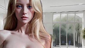 Can This 18yo Petite Blonde Ride You All Day in POV? Check Her Animated Hentai Girlfriend Simulator!