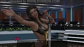 Stranded in Space 28 features a sexy hentai rockstar. She stuns in a cute outfit while getting wild.