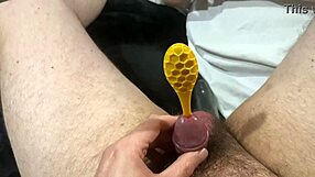 Gay Man Sounds Himself And Pisses Again Boldly