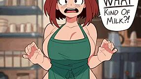Hentai Anime MHA Quintpless Cock Action