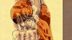 Show me that vintage erotic art style now