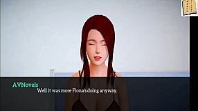 3D Anime Hentai Redhead with Small Tits in Homemade Erotic Scene