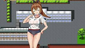 Asian Big Tits Cowgirl Riding In Game H Final