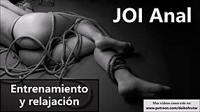 relax your ass with this spanish joi anal training session