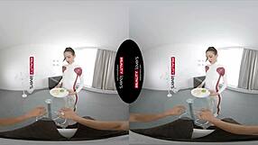 Wow, latex android rides in reality vr sex!