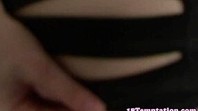 What are you doing with that big titty fuck, stepmom?