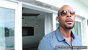 Slut Babe Teasing Stepmom's Black Guy With Deepthroat