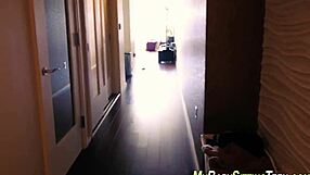 pov babysitter says, spray your cum all over me in doggy