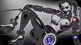 Dystopian Robot Whores Party in Futuristic Fetish Scenes