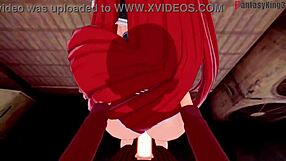 rias gremory craves more from issei in this hentai madness.