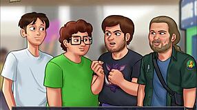 summertime saga 155, an erotic cartoon adventure