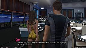 Stranded in Space 28 features a sexy hentai rockstar. She stuns in a cute outfit while getting wild.