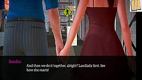 3D Anime Hentai Redhead with Small Tits in Homemade Erotic Scene