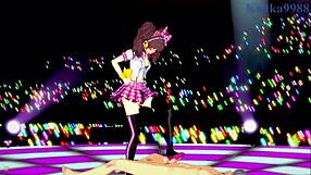 naoto shirogane and rise kujikawa tease yu narukami in intense persona 4 hentai sex