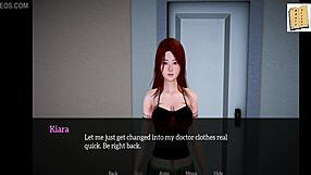 3D Anime Hentai Redhead with Small Tits in Homemade Erotic Scene