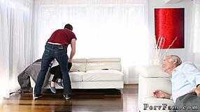 Big Dick And Teen 18+ Hardcore Cute Milf Takes Scary Movies With Stepbro!