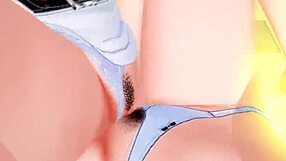 Sakurauchi Riko Exclaims 'Fuck Me, Tsushima Yoshiko!' in Lesbian Orgasm