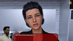 alexandra 187 in erotic cartoon game