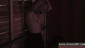 Bed Bondage Strapon Action With Poor Goldie In Hardcore Scene