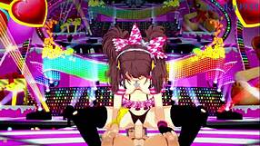 naoto shirogane and rise kujikawa tease yu narukami in intense persona 4 hentai sex