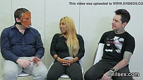 Foxy Chick Was Brought In Butthole Madhouse For Awkward Therapy