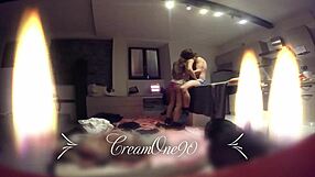 Girlfriend Blows Till He Cums Inside