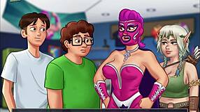 summertime saga 155, an erotic cartoon adventure