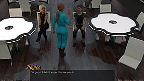 Stranded in Space 28 features a sexy hentai rockstar. She stuns in a cute outfit while getting wild.