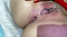 Pink Juicy Vagina Orgasms from Intense Masturbation