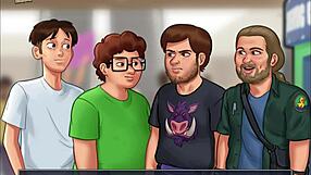 summertime saga 155, an erotic cartoon adventure