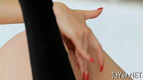 Teen Uses Fingers For Joy On Wet Pussy