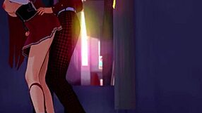 rias gremory craves more from issei in this hentai madness.